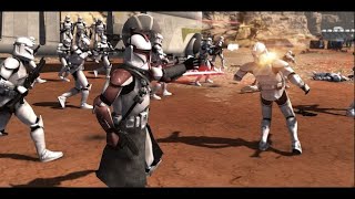 The Clone Wars done the RIGHT WAY Squad Galactic Contention Star Wars Mod [upl. by Yevette]