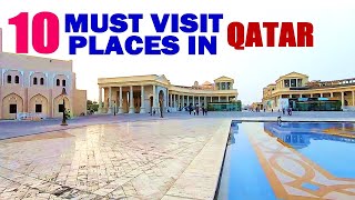 10 Must Visit Places in Qatar Villagio Baladna Katara Souq Waqif [upl. by Accisej]