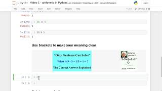 MATH0011 video 1 basic arithmetic [upl. by Norrahs]