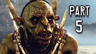 Middle Earth Shadow of Mordor Walkthrough Gameplay Part 5  Climbing the Ranks PS4 [upl. by Ikiv]