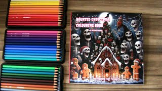 Colour With Me Haunted Christmas Colouring Book [upl. by Vitalis]