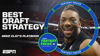 Mike Clays 2024 Fantasy Playbook Strategy and Tips to CRUSH your Fantasy Draft  Fantasy Focus 🏈 [upl. by Reamy]