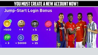 BEST TIME TO START NEW PES ACCOUNT  EPIC REWARDS  PES 2021 MOBILE [upl. by Krakow651]