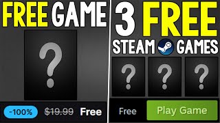 Get a FREE PC Game RIGHT NOW  NEW FREE STEAM Games and MORE [upl. by Nilhtac174]