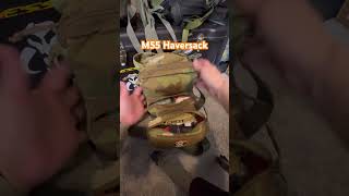 The Hidden Woodsmen M55 Haversack  Quick Review bushcraft [upl. by Ivatts525]