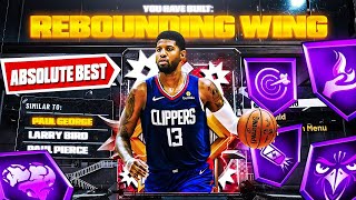 THE NEW BEST REBOUNDING GUARD BUILD ON NBA 2K22 [upl. by Llamaj]