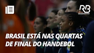 O handebol feminino está classificado para a próxima fase dos Jogos Olímpicos  RB em Paris [upl. by Ytok]