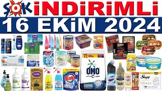 ŞOK BU HAFTA İNDİRİMLİ ÜRÜNLERİ  TEMİZLİK GIDA  ŞOK 16 EKİM 2024 KATALOĞU  ŞOK MARKET FİYATLARI [upl. by Maximilianus131]