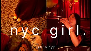 NYC Girl Diaries 🧸 Fall in New York unboxing Rhode Piano Bar Date Night Crumbl amp Concert 🧸 [upl. by Dee Dee]