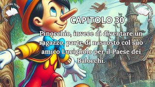 PINOCCHIO Capitolo 30 di CARLO COLLODI [upl. by Nylzzaj]