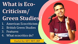 What is Ecocriticism Green Studies Ecocriticism Definition Meaning amp Explanation [upl. by Toile]