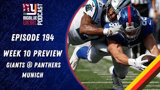 New York Giants  Panthers in Munich  Week 10 Preview [upl. by Ode]