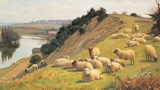 George Butterworth  Two English Idylls William Sidney Cooper  Paintings [upl. by Eenert]