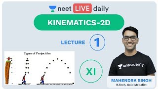 NEET 2020 Kinematics 2D  L 1  Class 11  NEET Physics Unacademy NEET  Mahendra Sir [upl. by Thaddus245]