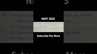 NEET Important Question  NEET 2025  shorts motivation neet2025 neetmotivation jeemains [upl. by Blair273]