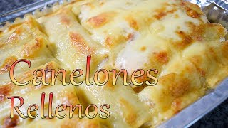 Canelones Rellenos  Cocinando con Yolanda [upl. by Williams808]