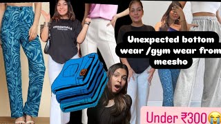 Huge 🤩bottom wear for daily wear gym wearmultipurpose trouser meesho meeshofinds meeshohaul [upl. by Anaet]