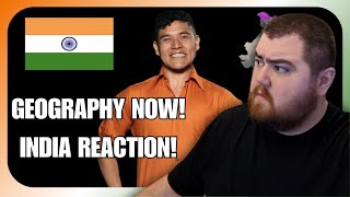 India Is HUGE Geography Now India Reaction 🇮🇳 india [upl. by Paxon]