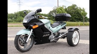 ツアラートライク カワサキ ZZR 250 紹介 [upl. by Yhtrod]