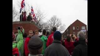 Ashbourne News Telegraph  Shrovetide  Tuesday February 13 2013 [upl. by Notniuqal]