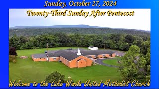 Sunday October 27 2024  TwentyThird Sunday after Pentecost [upl. by Nolava]