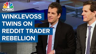 Winklevoss twins on Reddit trader rebellion Were here to support [upl. by Ybroc243]