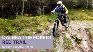 The Awesome Beautiful but very Long Dalbeattie Red Trail [upl. by Aelsel227]