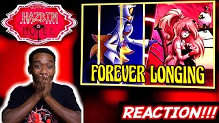 HAZBIN HOTEL  FOREVER LONGING  Hazbin Hotel Animatic 【Original Song By MilkyyMelodies】 REACTION [upl. by Narton]