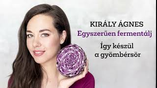 Gyömbérsör recept I Király Ágnes  Egyszerűen fermentálj [upl. by Aenahs]