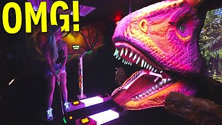 The BEST Blacklight Mini Golf Course Weve Ever Played [upl. by Iddet131]