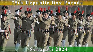 75 th Republic Day Parade 2024  Senapati Dist Manipur  India [upl. by Oemac]