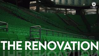 THE RENOVATION OF OUR HOME  Panathinaikos BC AKTOR x White Veil [upl. by Joletta847]