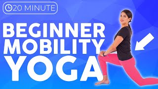 Yoga for Beginners  20 min FLEXIBILITY amp MOBILITY Yoga [upl. by Maison]