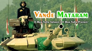 Lata Mangeshkar Vande Mataram  O Maa Tujhe Salaam  O Maa Tujhe Pranam  Patriotic Video Songs [upl. by Hansel]