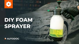 How to Make a DIY Foam Sprayer  AUTODOC tips [upl. by Brenner287]