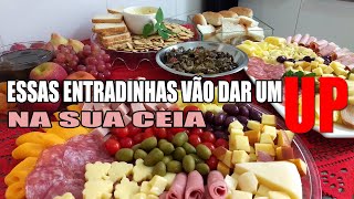 ENTRADAS PARA SUA CEIA DE NATAL  RECEITAS DA ROSA [upl. by Ameer]