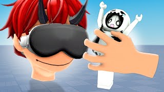 ROBLOX com VR é OUTRA PARADA [upl. by Kallista799]