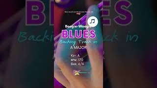 Blues Backing Track in A 170 bpm BoogieWoogie [upl. by Eninnej715]