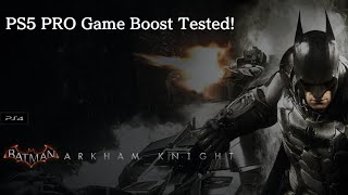 PS5 PRO Batman Arkham Knight Game Boost Review [upl. by Edd]