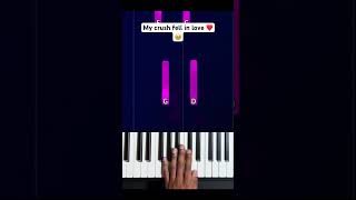 Learn this TRICK if you want impress your crush like me 😳😳 pianosoinapp pianotutorial [upl. by Euqinomad]