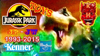 Jurassic Park Toy Commercials 1993  2015 KENNER  HASBRO [upl. by Ardene]