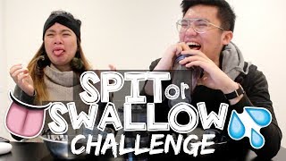 SPIT or SWALLOW CHALLENGE 😉👅💦 [upl. by Crofton]