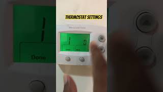 Thermostat temperature lock [upl. by Kenlay]