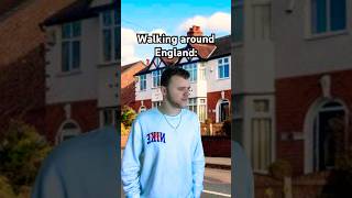 Walking around America vs England 😂 shorts funny comedy humor jokes youtubeshorts [upl. by Ahsercal323]