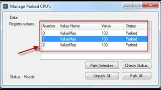 شرح اداة Unpark Full CPU تقوية البروسيسور بضغطة زر واحدة طريقة مضمونة [upl. by Ynttirb]