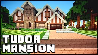 Minecraft  Tudor Mansion w Yacht amp Airfield [upl. by Danielson593]