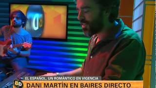 Dani Martin canta “Caminar”  Telefe Noticias [upl. by Michelsen]