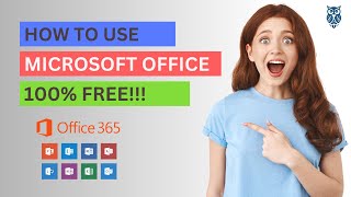 HOW TO LEGALLY USE MICROSOFT OFFICE FOR FREE [upl. by Gentilis337]