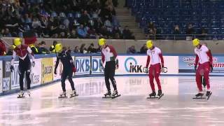 ISU World Cup Short Track 2015 Dresden  500m Men Final A [upl. by Yoshi]