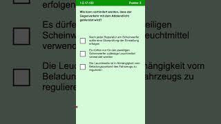 🚘 Führerschein Theorieprüfung🚦führerscheinprüfung führerschein theorieprüfung [upl. by Hgalehs]